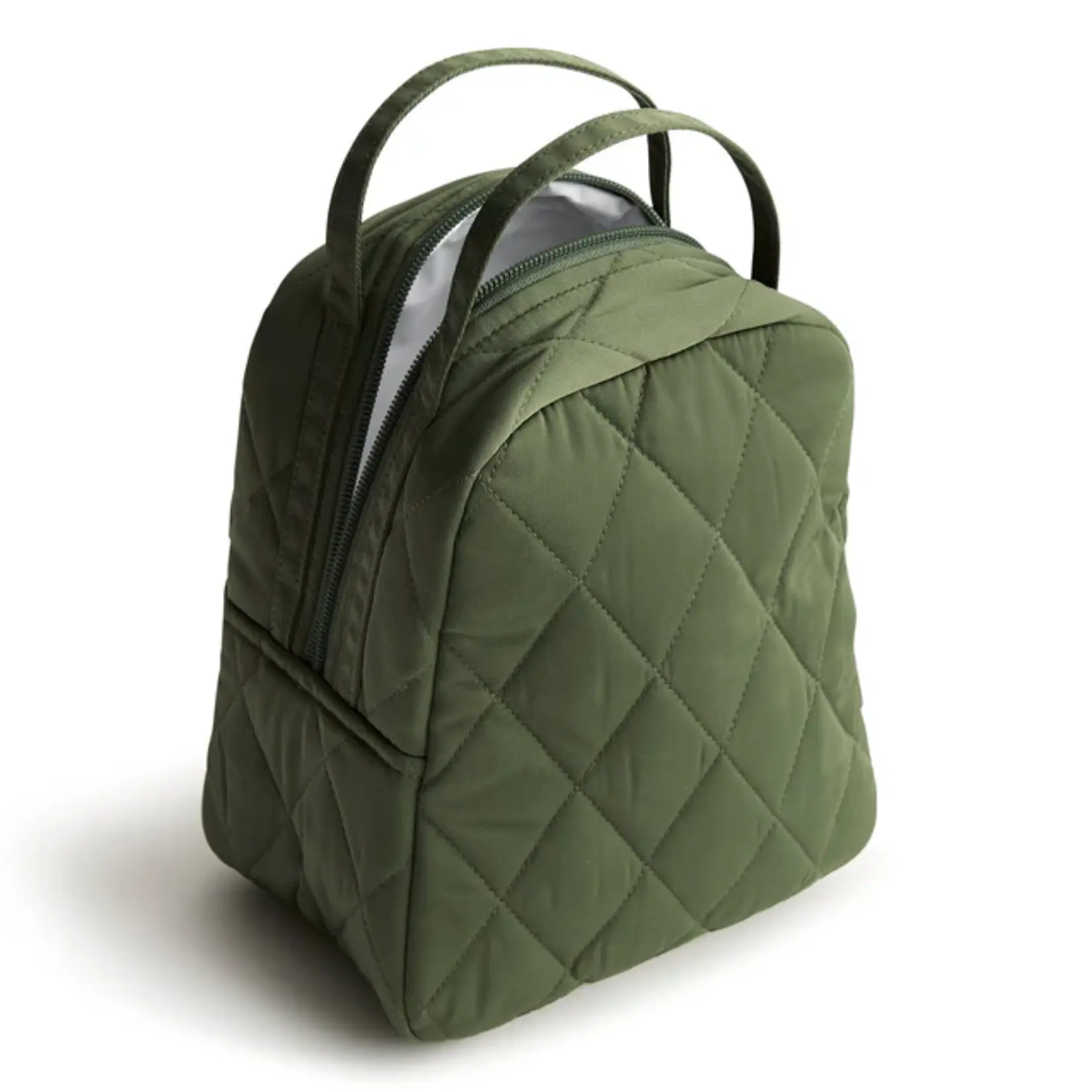 Vera Bradley Lunch Bag: Bronze Green