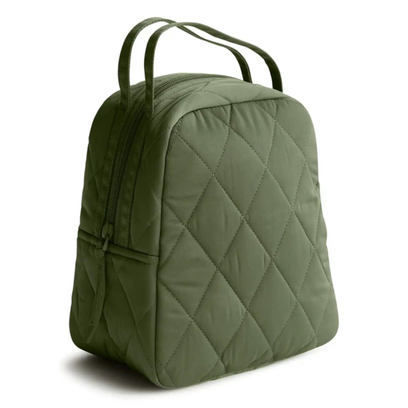 Vera Bradley Lunch Bag: Bronze Green