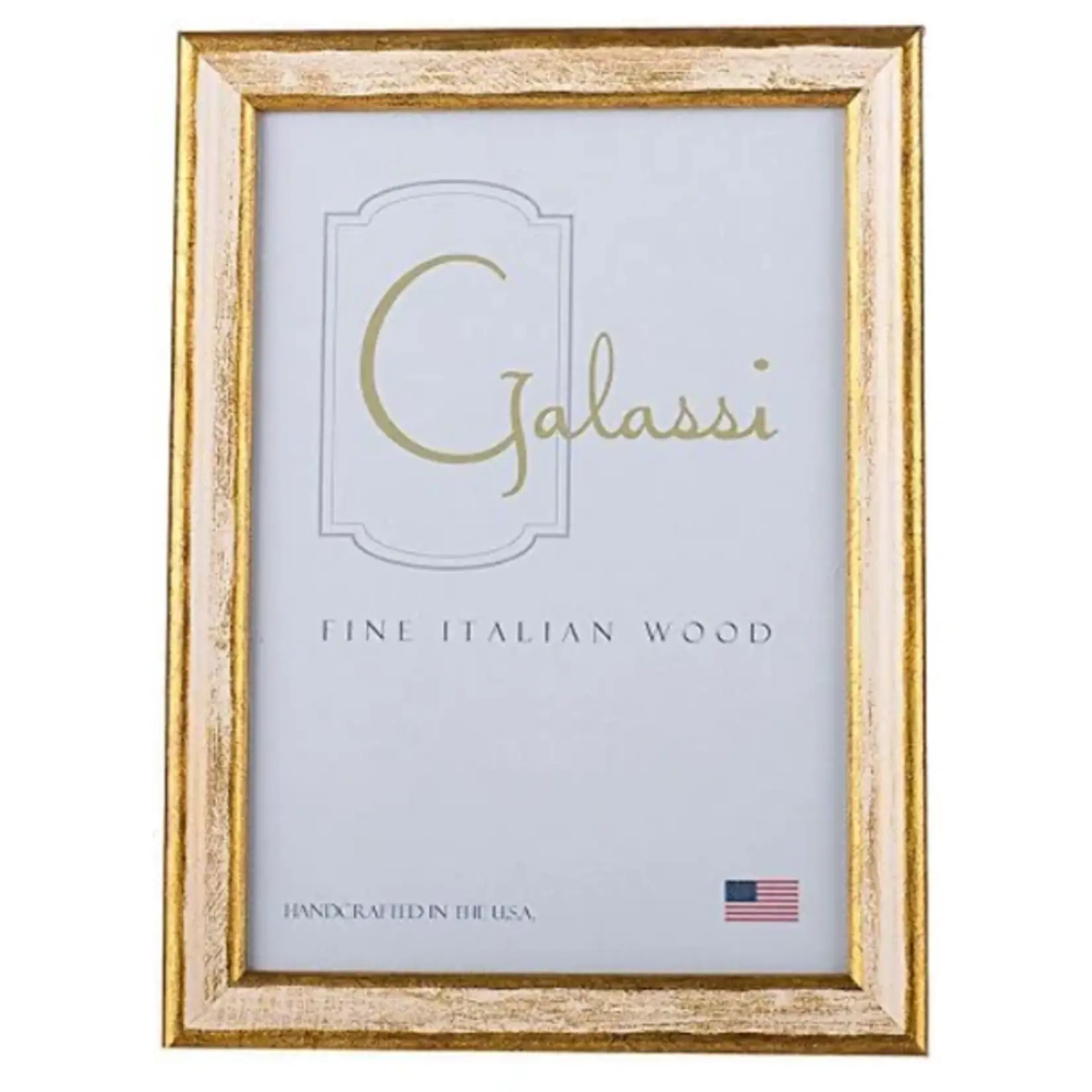Galassi Florentine Frame Cream/Gold 4x6