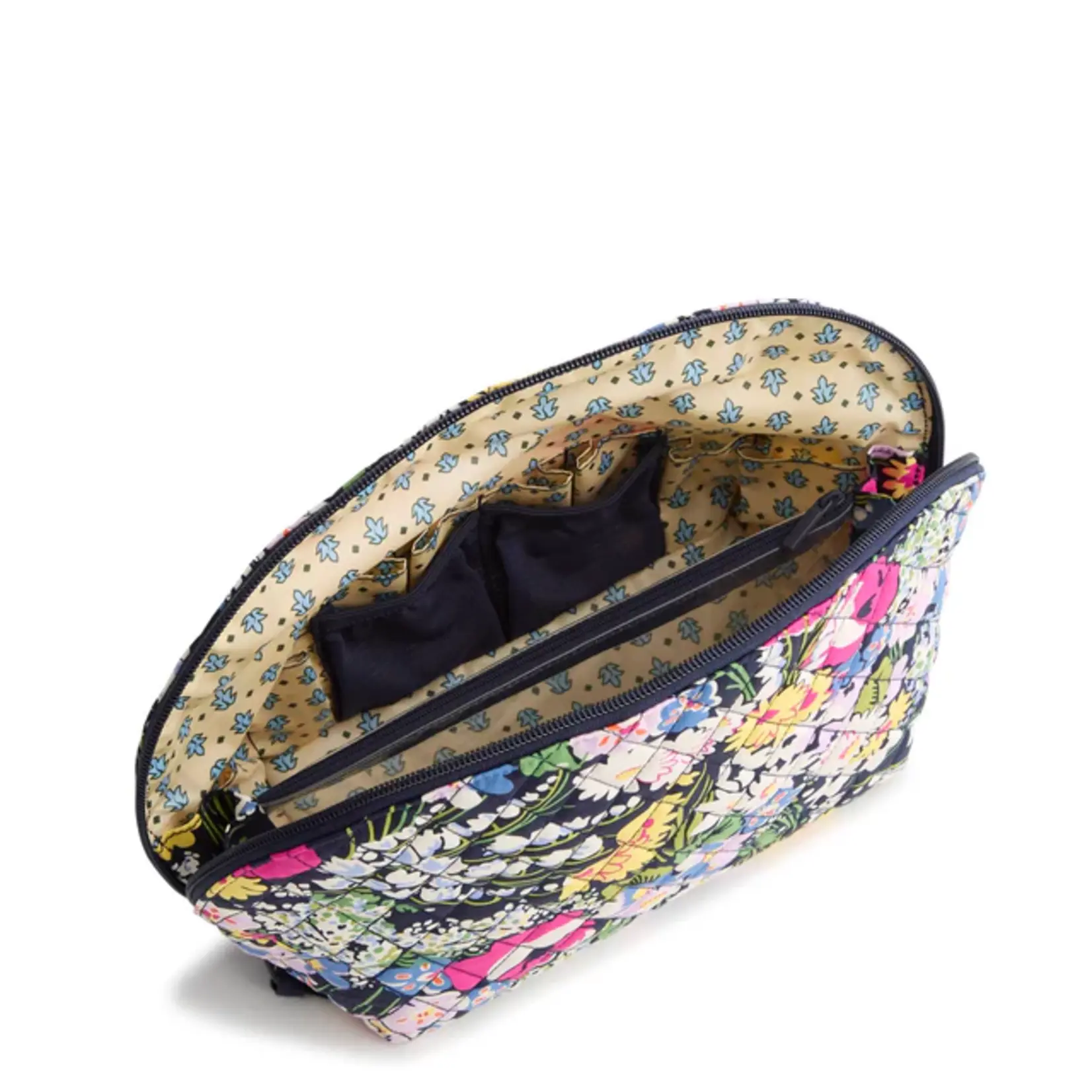 Vera Bradley Large Dome Cosmetic Poppy Fields