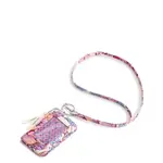 Vera Bradley Zip ID Pouch w/Breakaway Lanyard Cabbage Roses