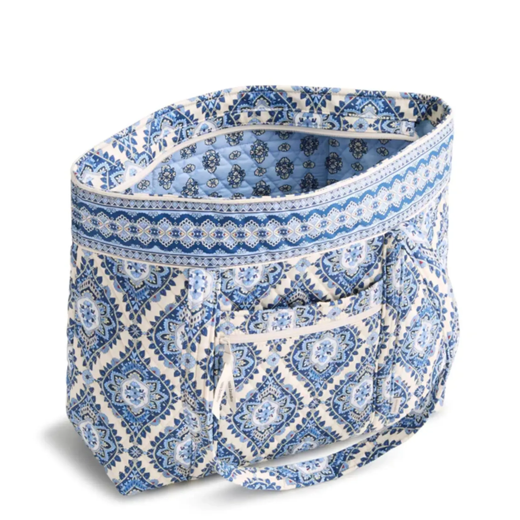 Vera Bradley Original Vera Tote Cambridge Blues