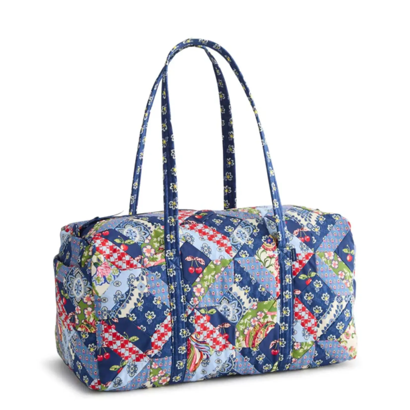 Vera Bradley Large Original Duffel Trellis Patchwork