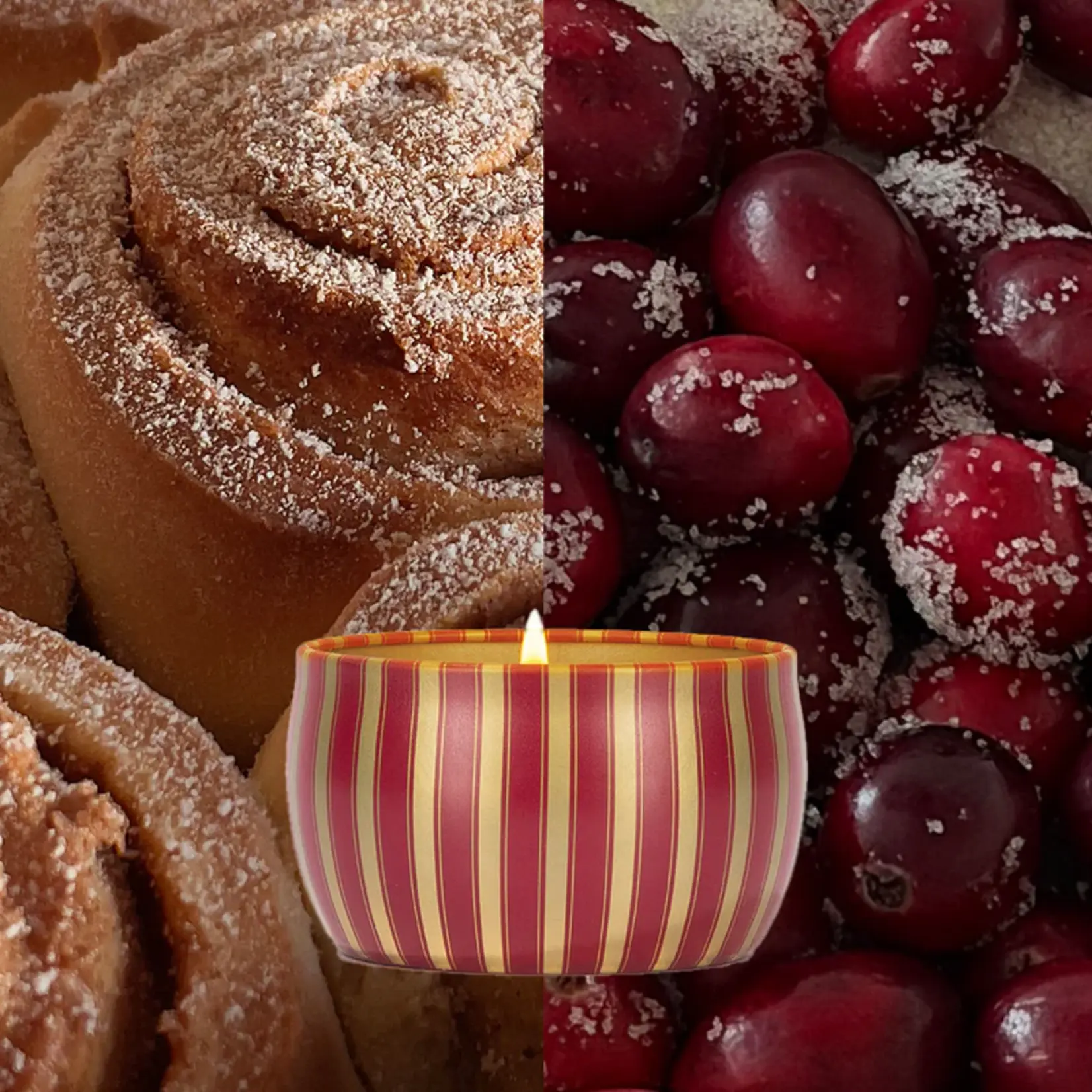 Votivo Velvet Rouge Holiday Tin Candle