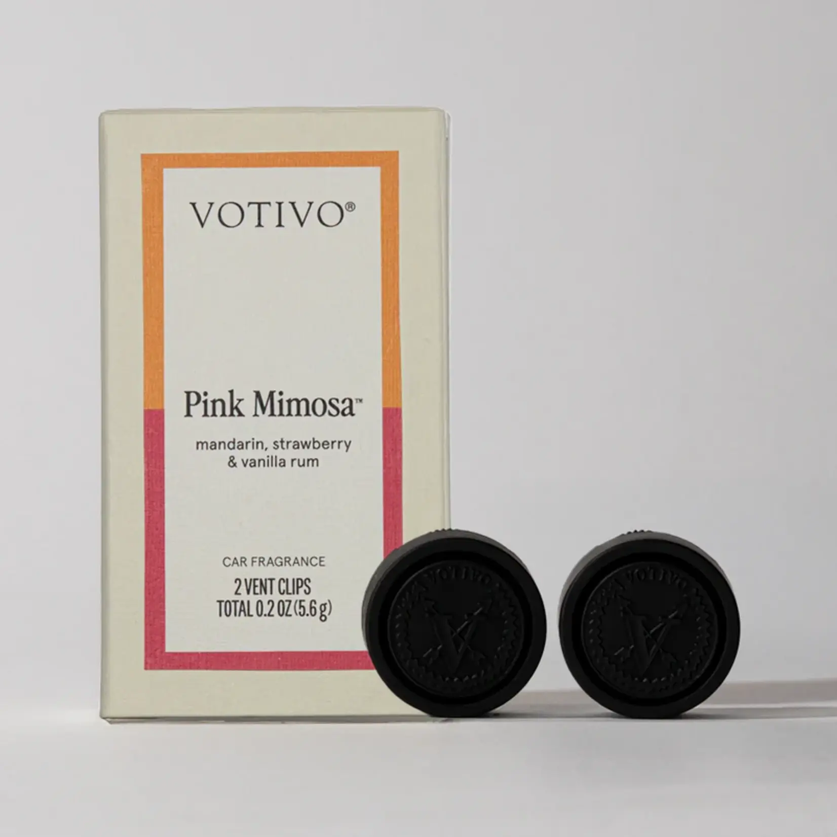 Votivo Pink Mimosa Car Fragrance
