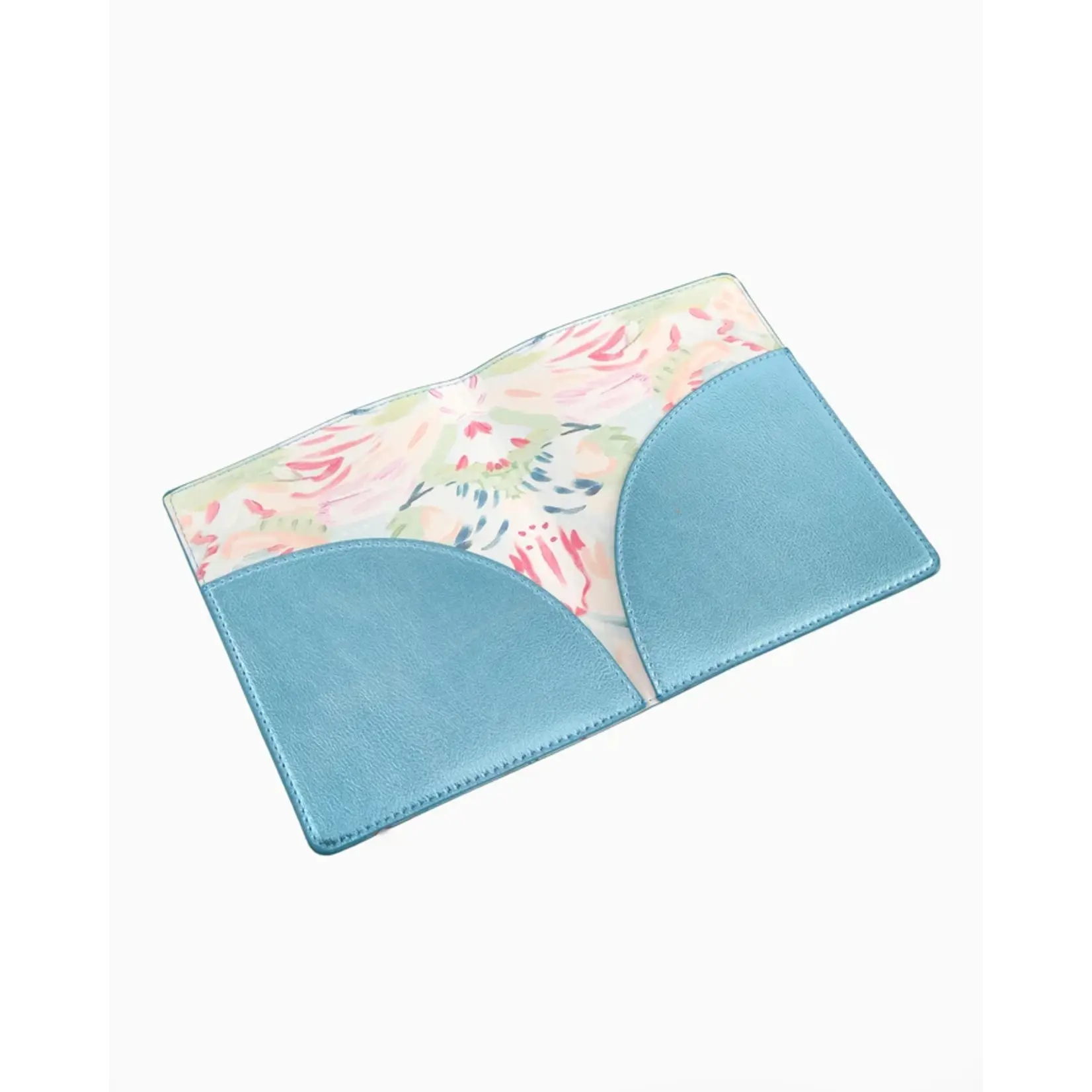 Oh My Mahjong Mahjong Card Folio, Metallic Light Blue