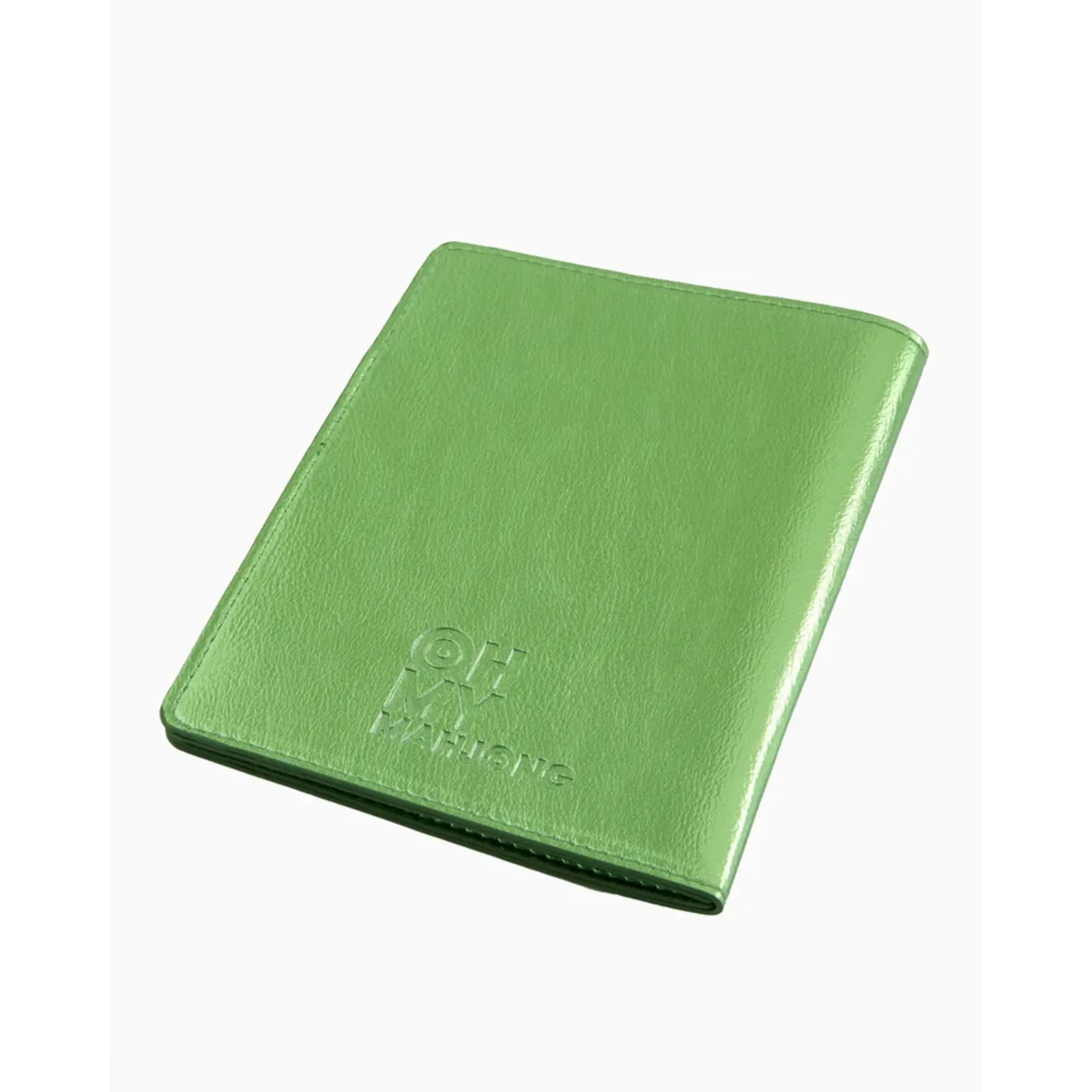 Oh My Mahjong Mahjong Card Folio, Metallic Green