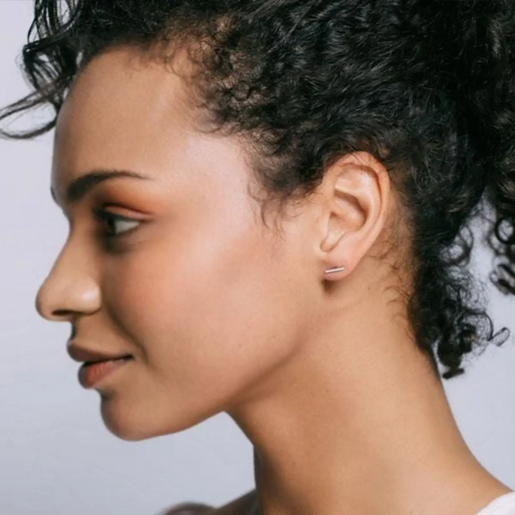 Kris Nations Bar Dash Stud Earrings