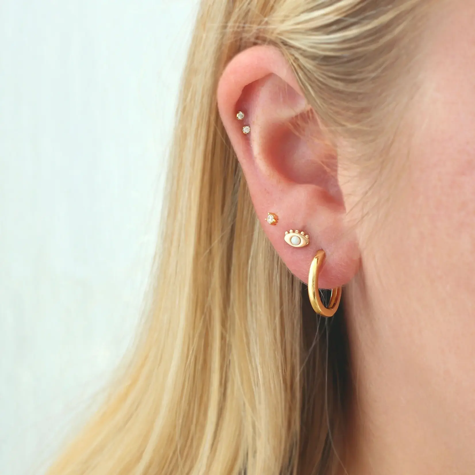 Kris Nations Eye Stud Earrings