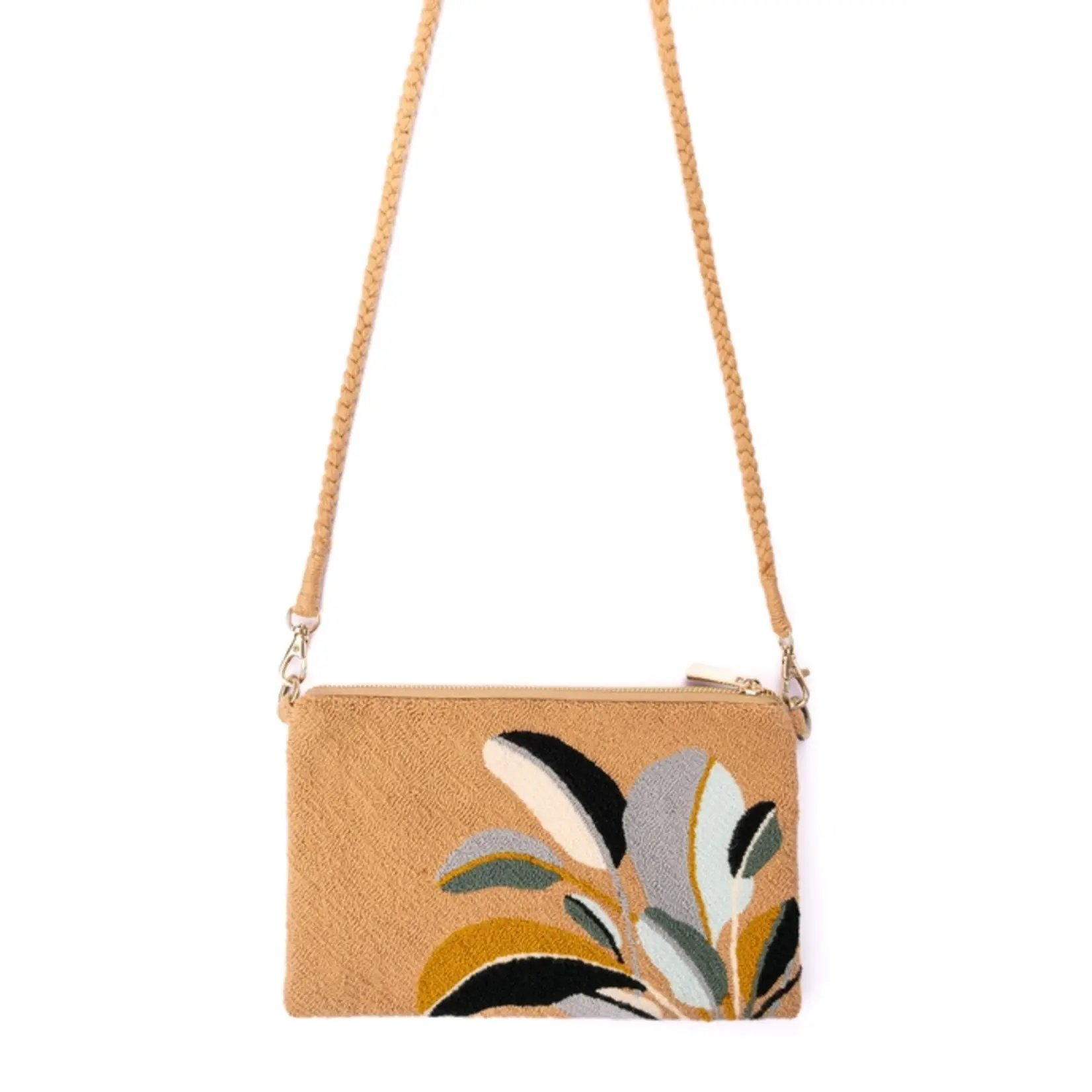 Mayana Designs Co. Aluna Woven Convertible Bag Botanica
