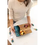 Lynn & Liana Designs Resin Coated Cheese Knife Set 4 Northern Lights