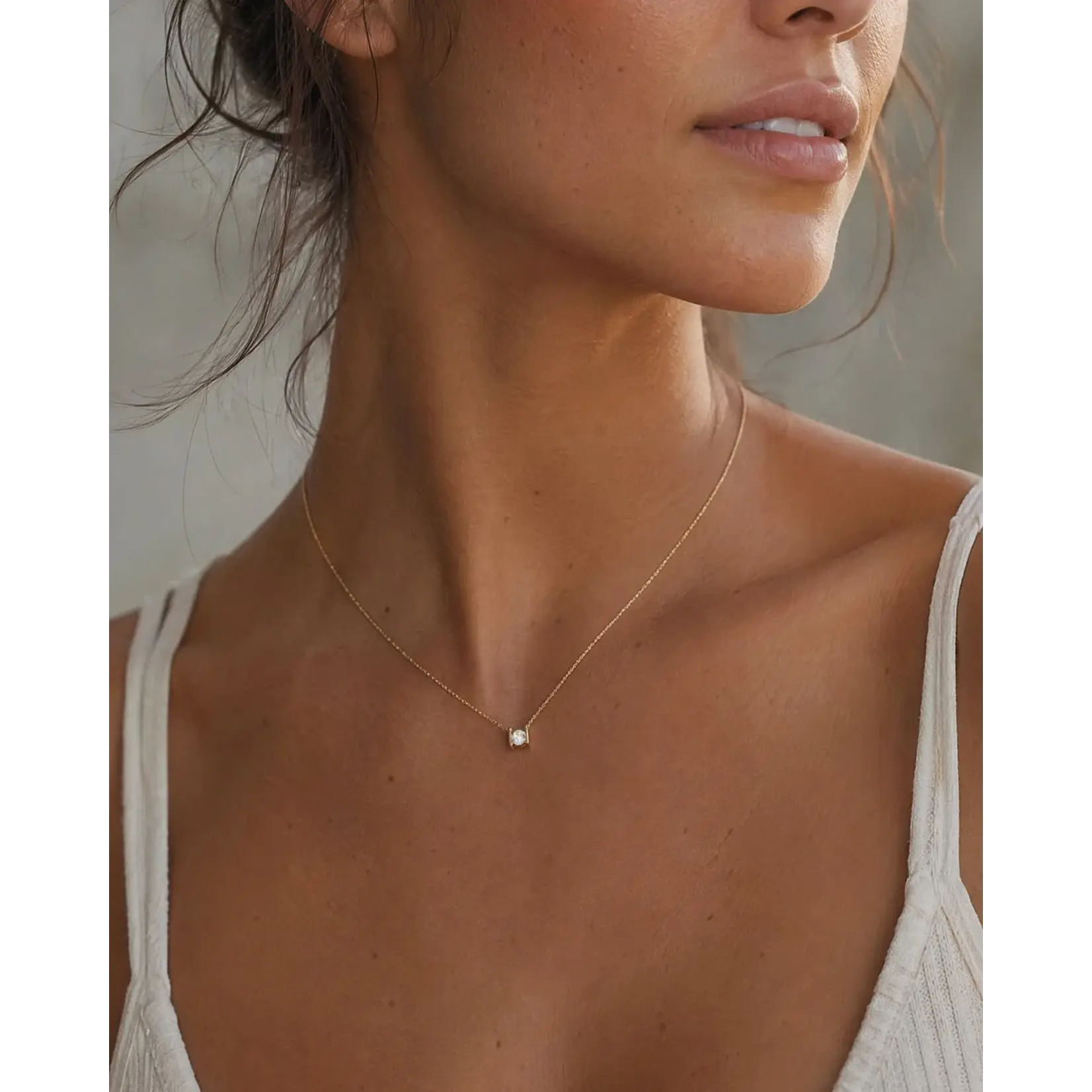 Bryan Anthonys Centered Necklace Gold