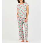 Mary Square Melody PJ Tinsel Town Short Sleeve Long Pant