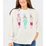 Mary Square Hazel Sweatshirt Large Nutcrackers