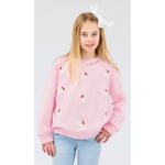 Mary Square Sarah Youth Sweatshirt Small Santa