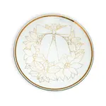 Annieglass Christmas Wreath Platter 13"
