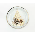 Annieglass Christmas Tree Collectible Plate 22