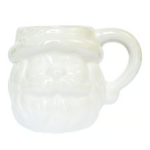 Mary Square Sculpted Santa Mug