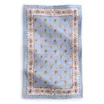 Vera Bradley Plush Throw Blanket Blue Leaf