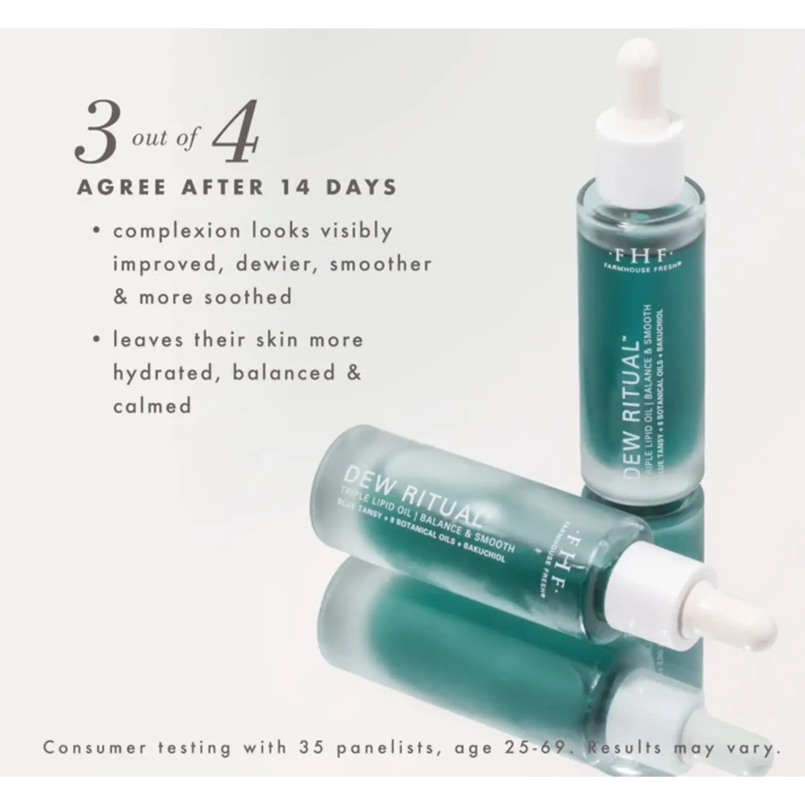 Farmhouse Fresh Dew Ritual Triple Lipid Facial Oil