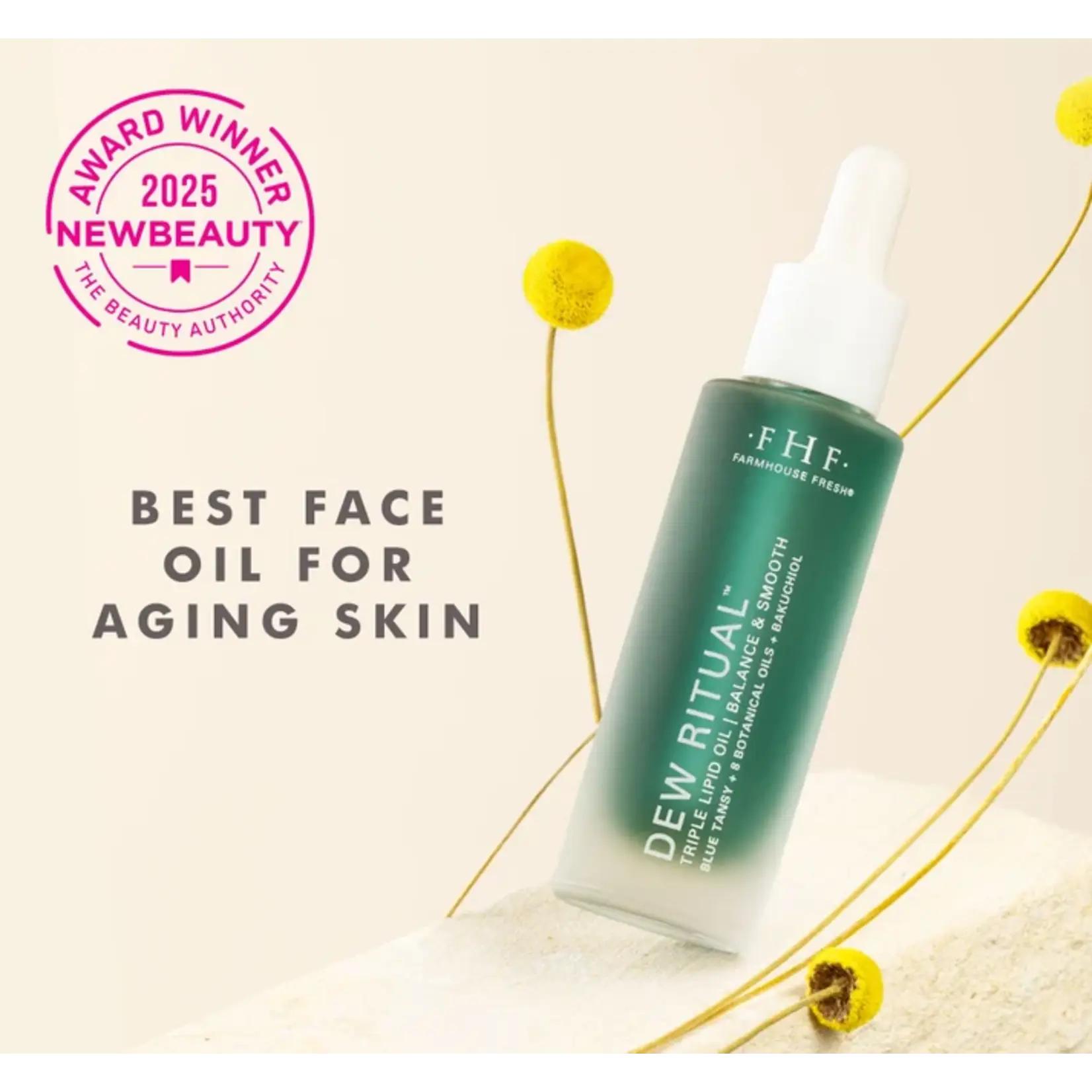 Farmhouse Fresh Dew Ritual Triple Lipid Facial Oil