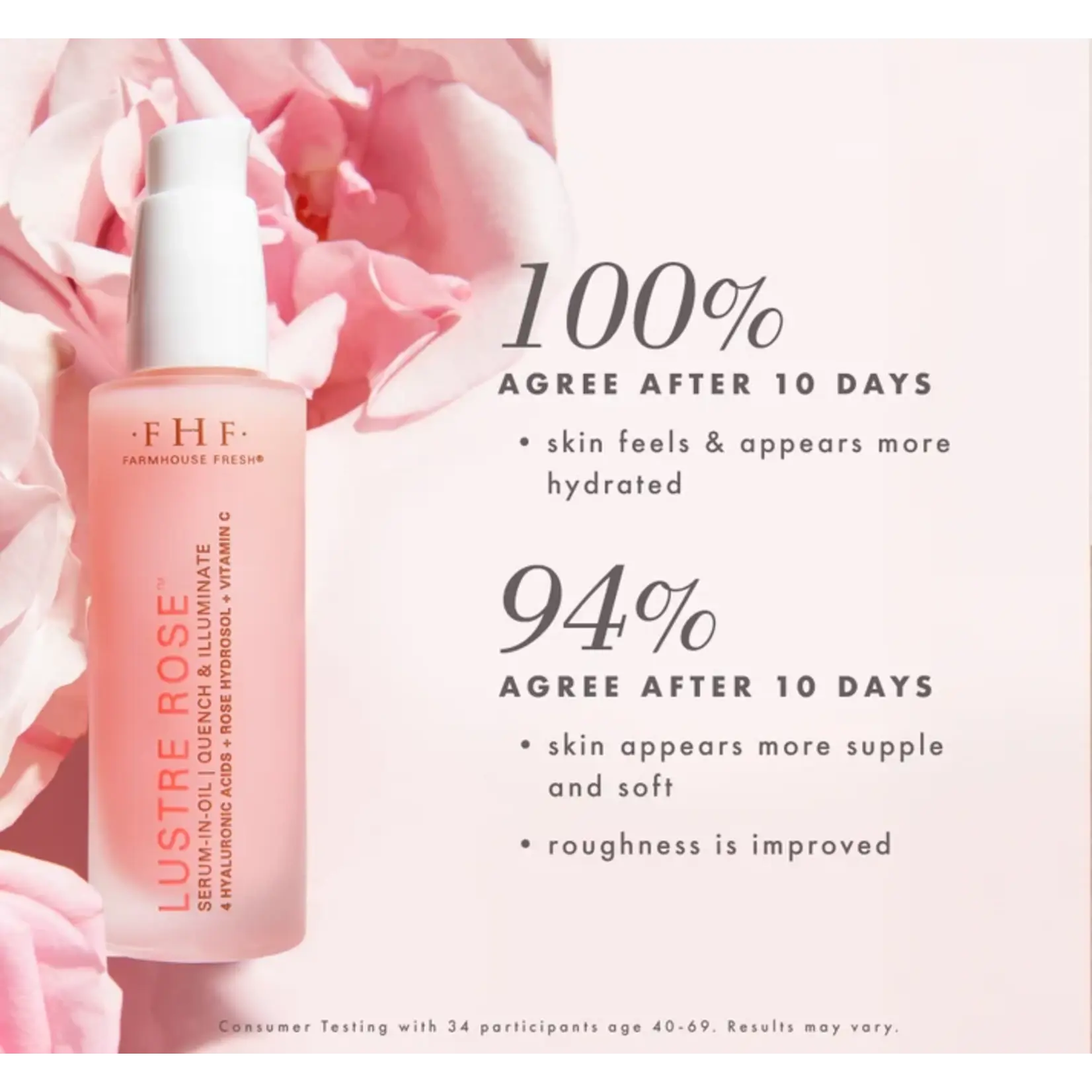 Farmhouse Fresh Lustre Rose Serum-in-Oil