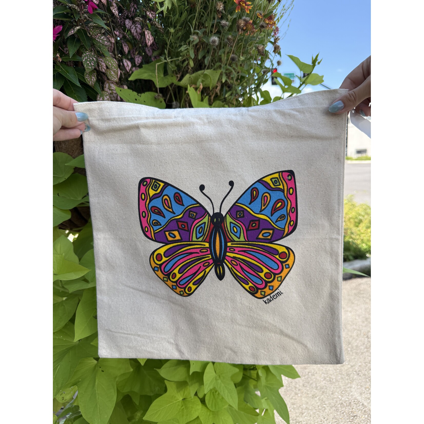 Kademi Butterfly Tote Bag