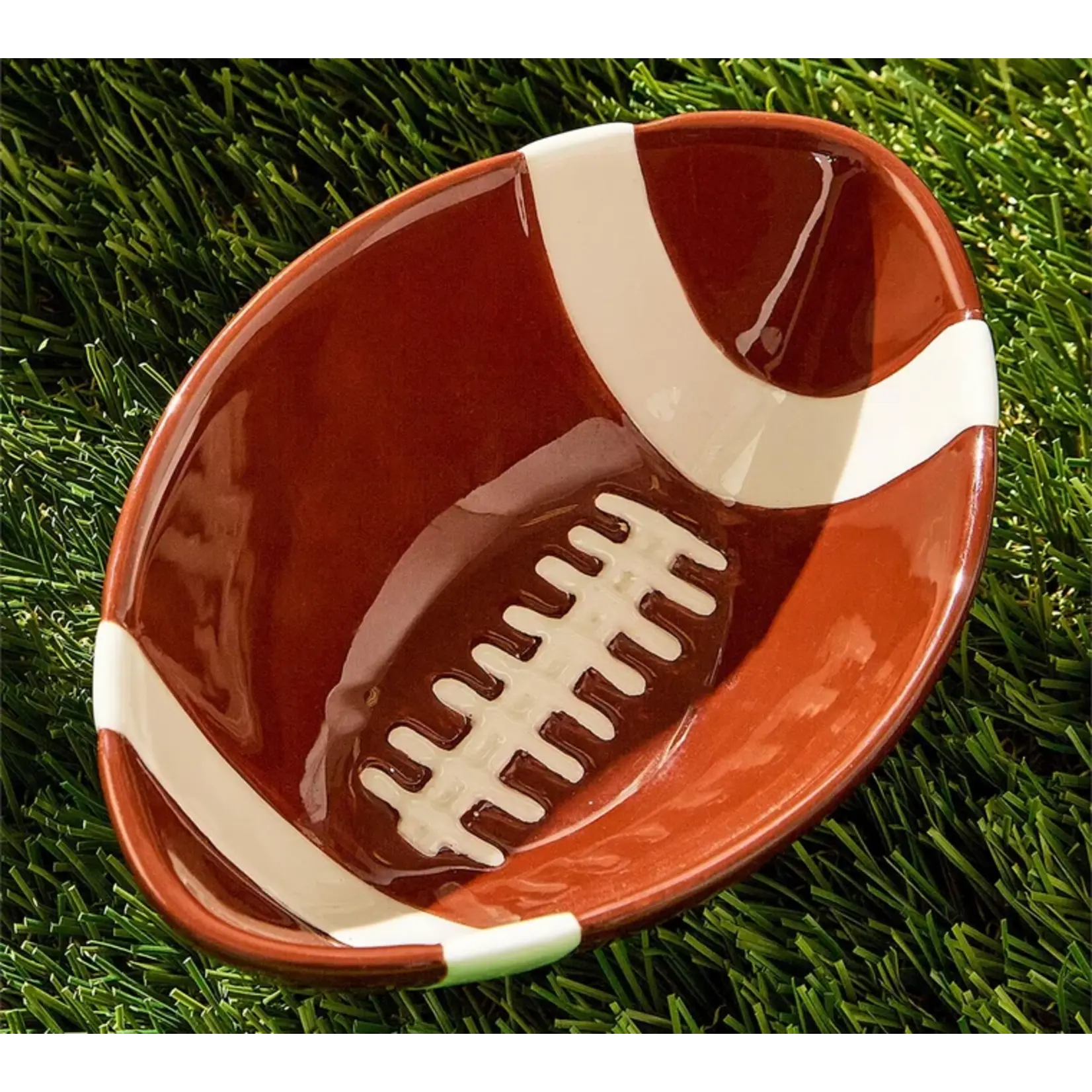 Two's Company Football Tidbit Bowls