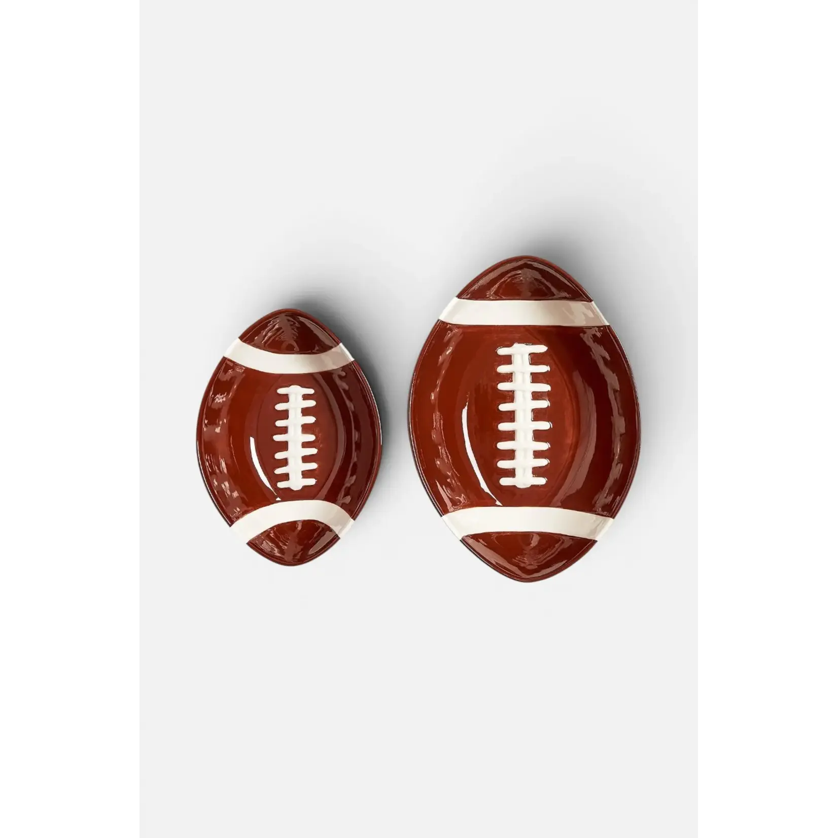 Two's Company Football Bowl Large