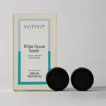 Votivo Auto Fragrance 2pk White Ocean Sands