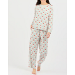 Mary Square Annie Santa Baby Stripes PJ Set LSLP