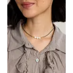 Cobblestone Shelby Necklace 3 Pearl