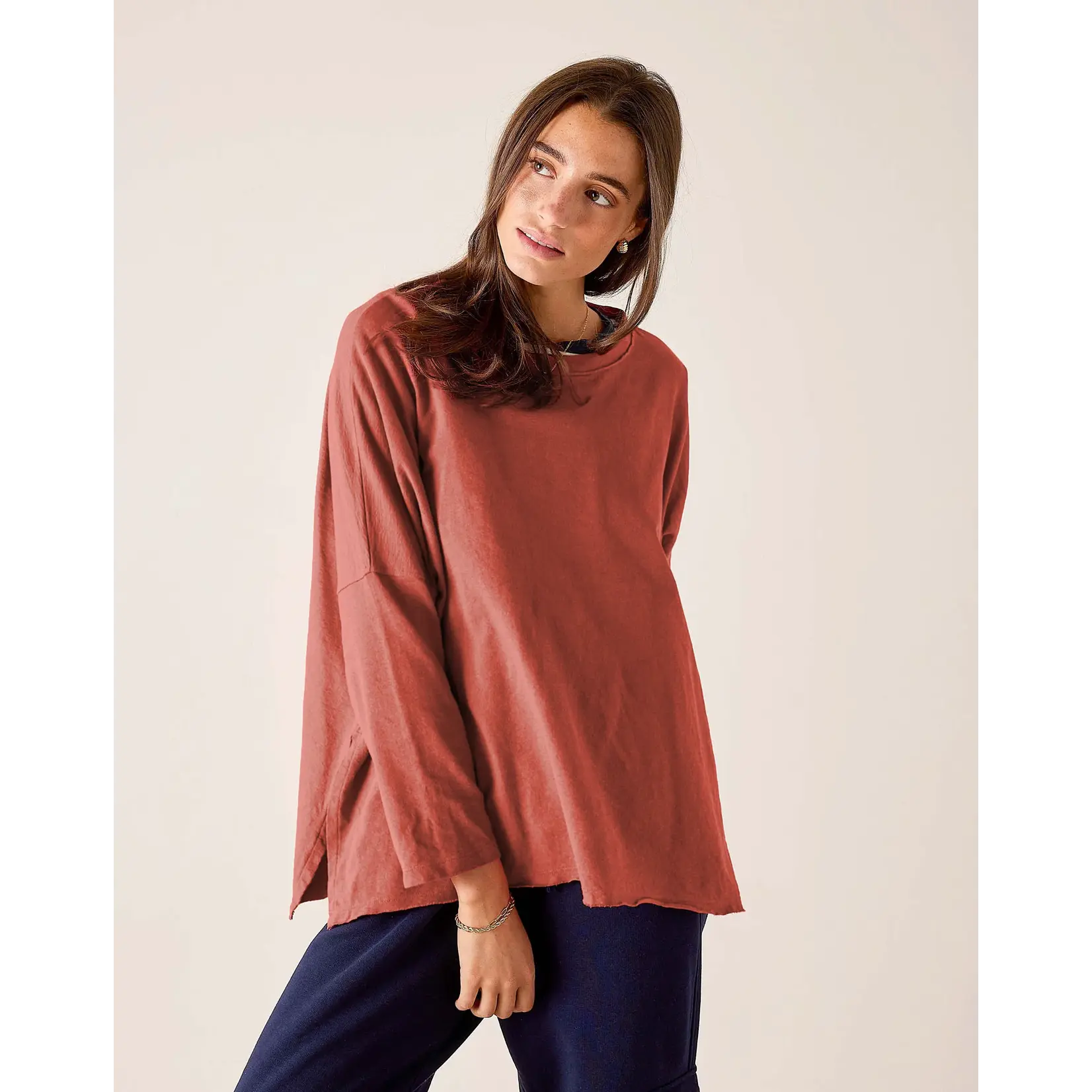 Mersea Catalina Rustic Tee Cayenne O/S