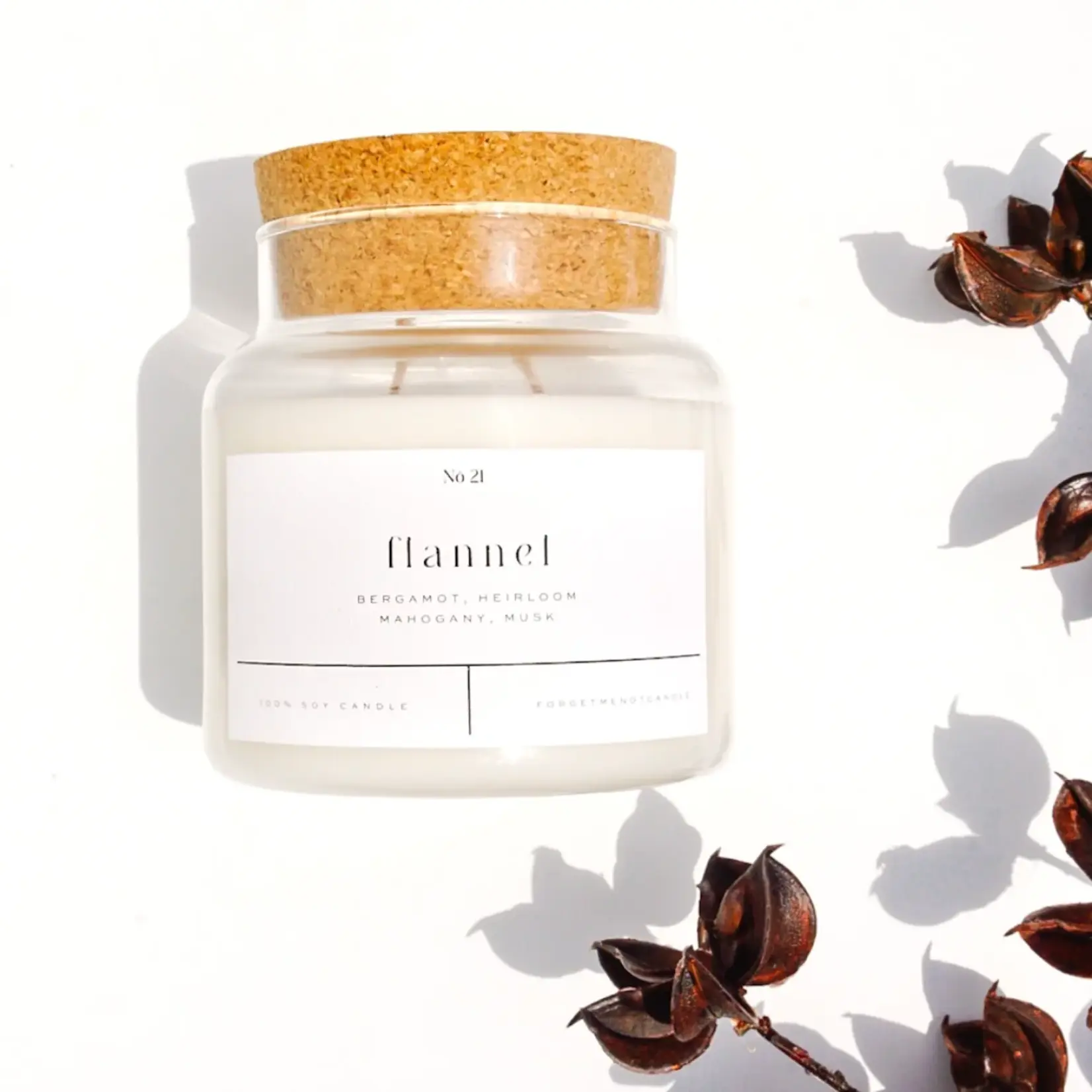 Forget Me Not Forget Me Not Candle 22oz Flannel