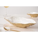 Pampa Bay Golden Salerno Large Oyster Bowl