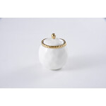Pampa Bay Golden Salerno Covered Sugar Bowl