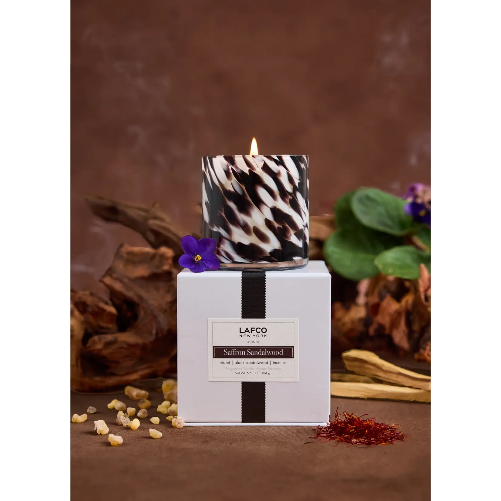Lafco Signature 15.5oz Candle Saffron Sandalwood
