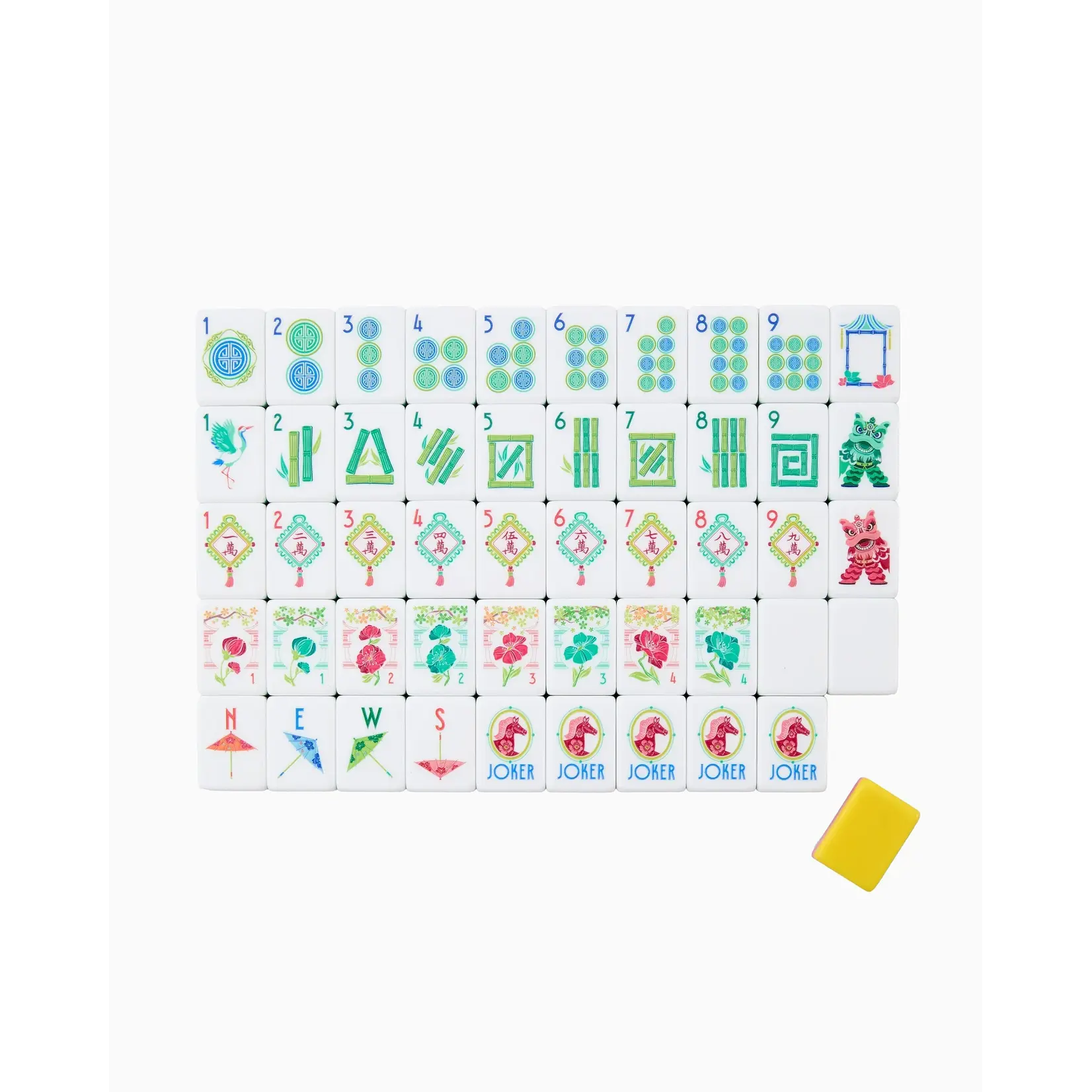 Oh My Mahjong Pippa Mahjong Tile Set (160 tiles)