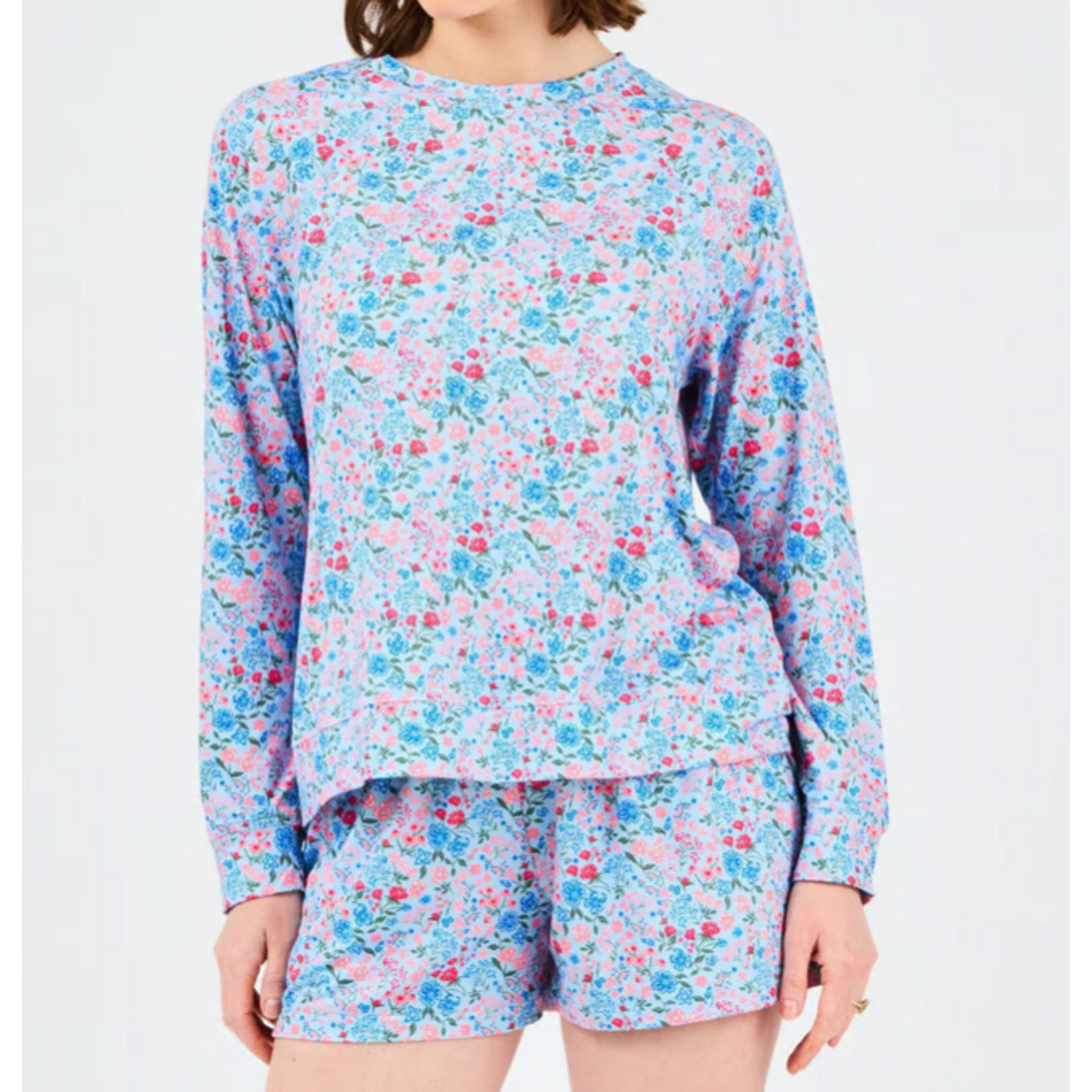 Mary Square Short Set Annie Granada Glen Pink