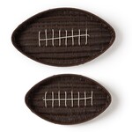 Two's Company Game Day Football Tray Large