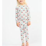Mary Square Annie Toddler PJ Set Santa Baby Stripe