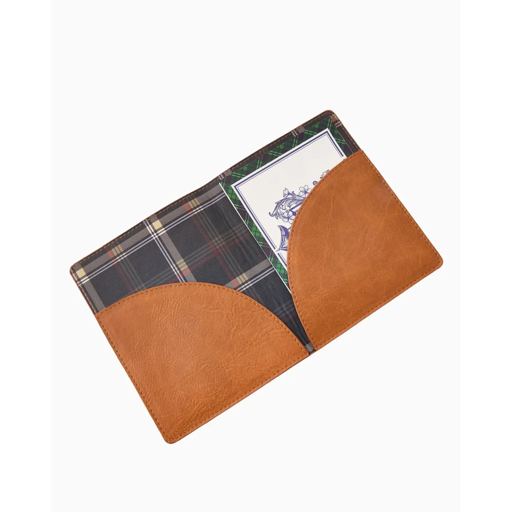 Oh My Mahjong Mahjong Card Folio, Cognac