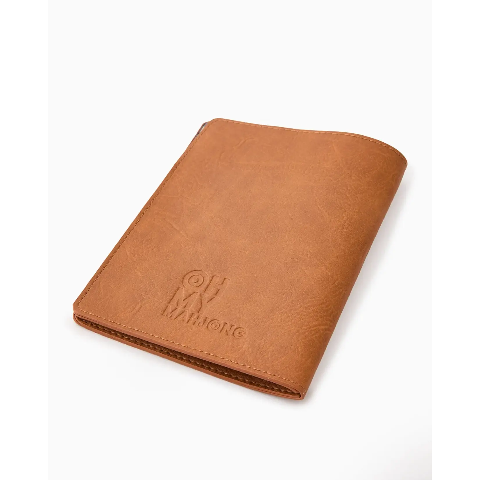 Oh My Mahjong Mahjong Card Folio, Cognac