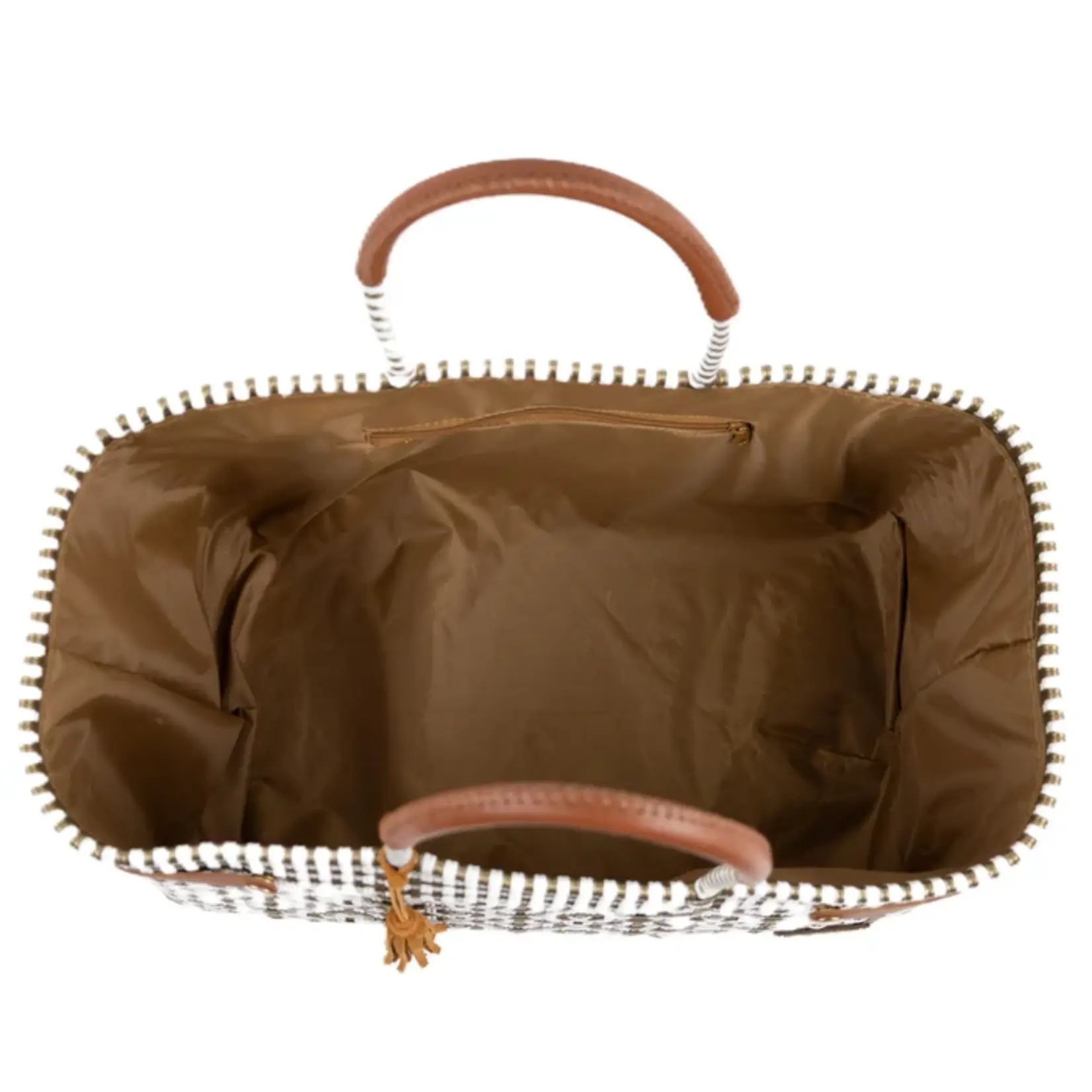 Luzia Basket Jumbo Cross Diamond White Gold