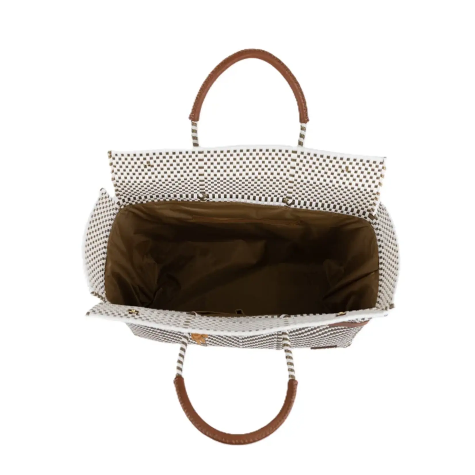 Luzia Closed Basket Arrow White Gold