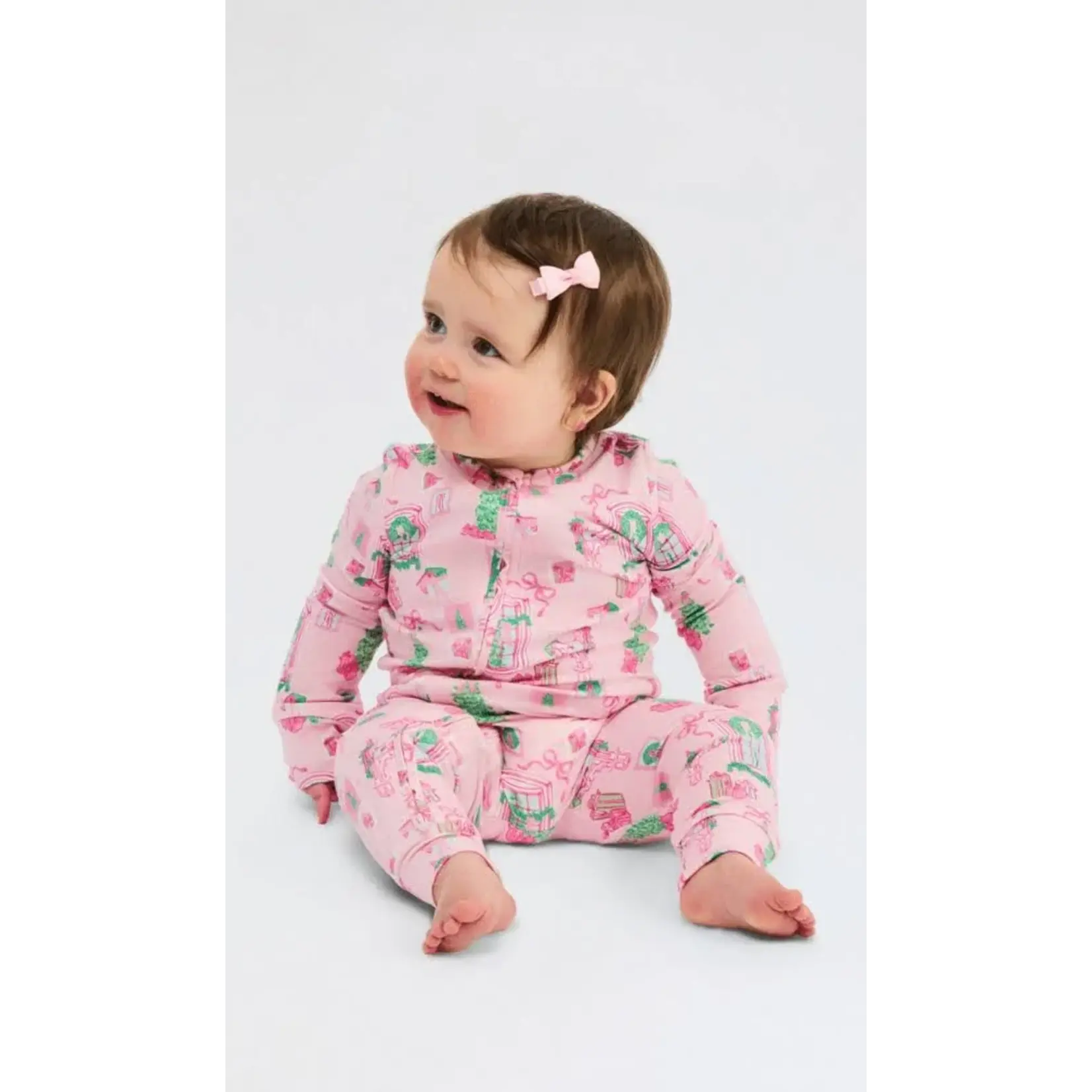 Mary Square Baby Onsie PJ Christmas Cottage
