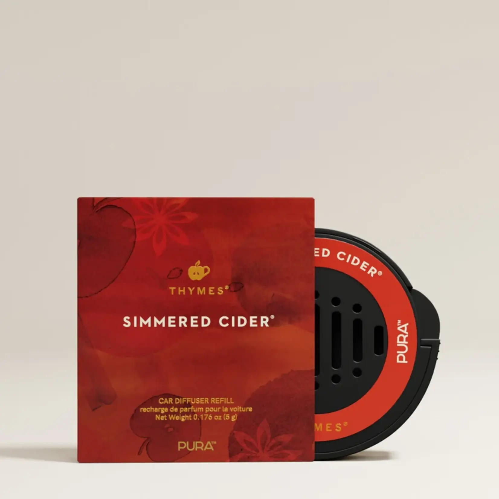 Illume Pura Car Fragrance Refill-Simmered Cider
