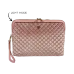 PurseN Litt Makeup Case Blush Velvet