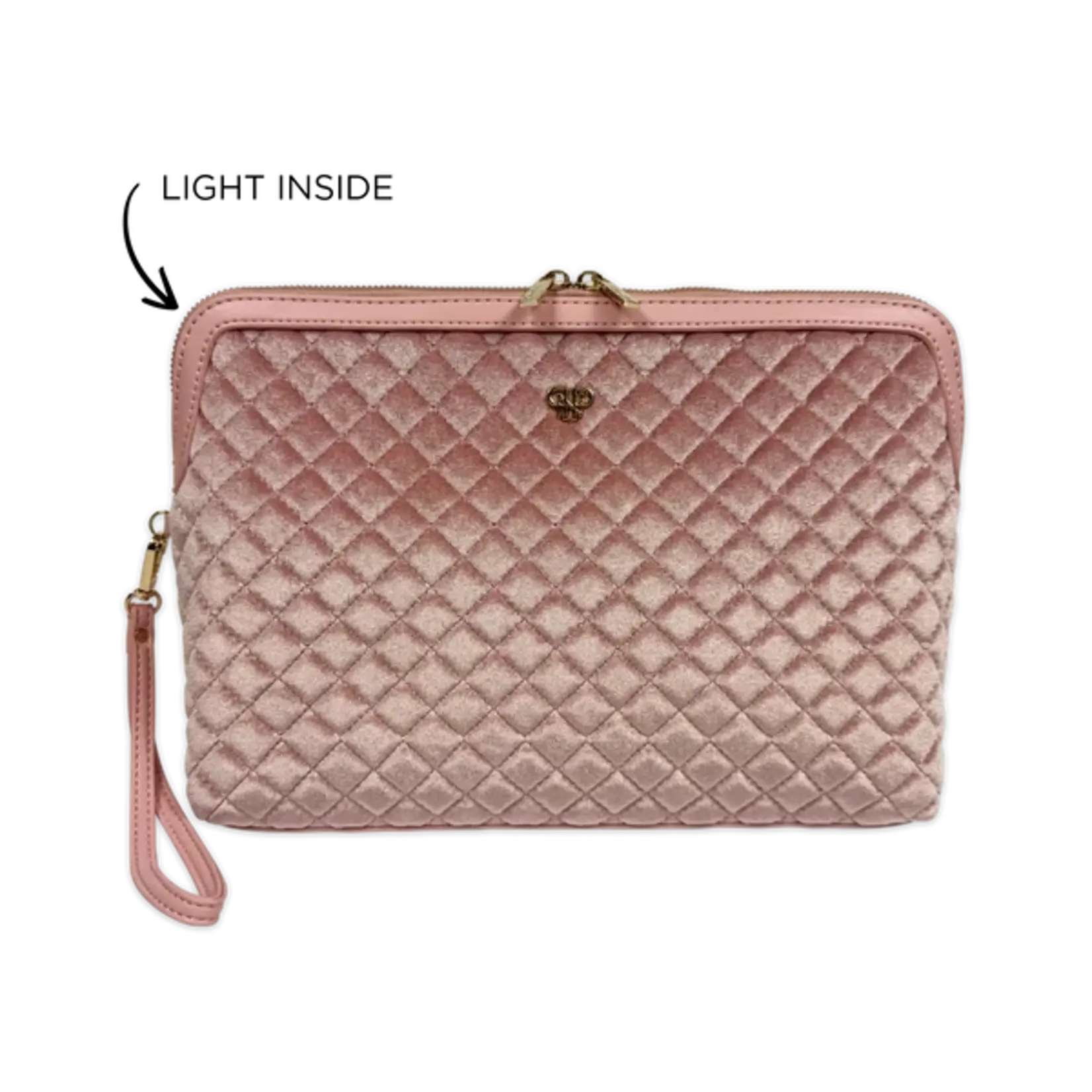 PurseN Litt Makeup Case Blush Velvet