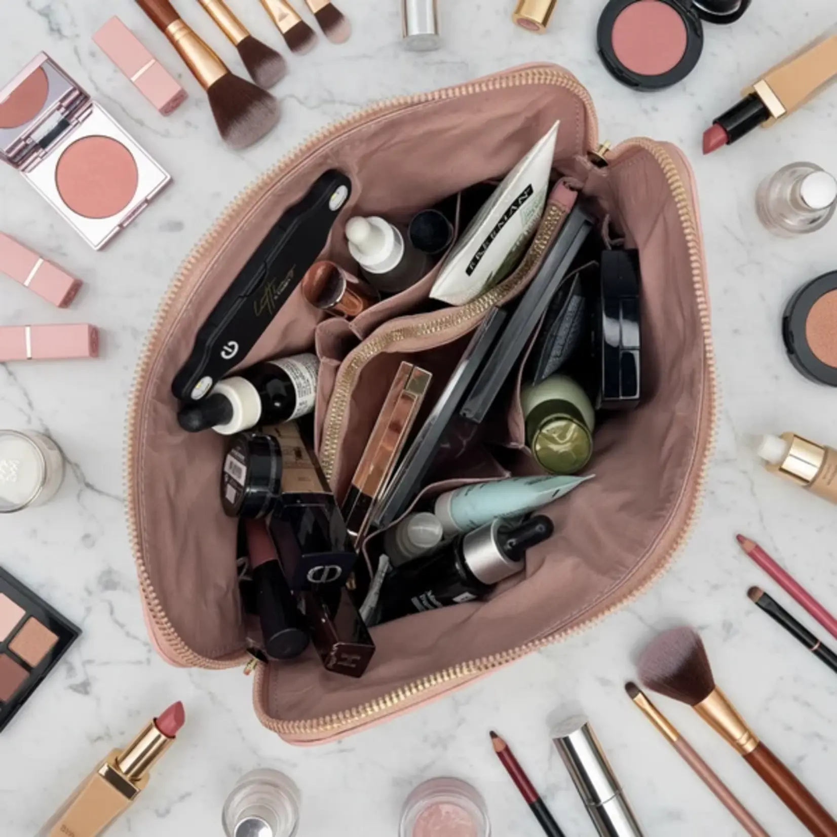 PurseN Litt Makeup Case Blush Velvet